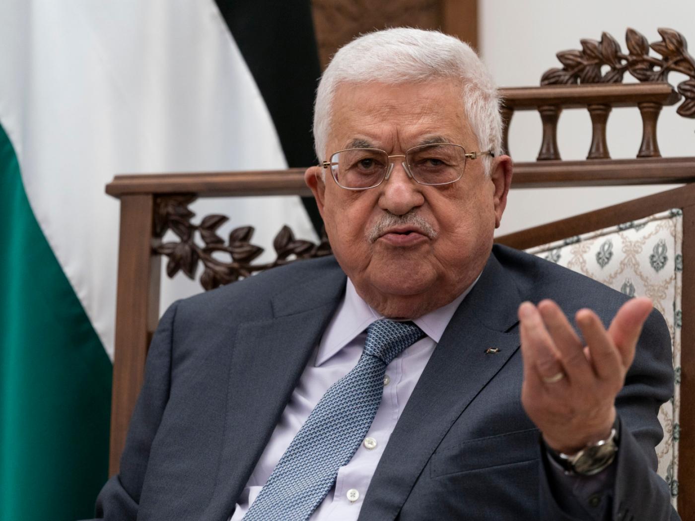 ARCHIV - Der palästinensische Präsident Mahmud Abbas. Foto: Alex Brandon/Pool AP/dpa/Archivbild