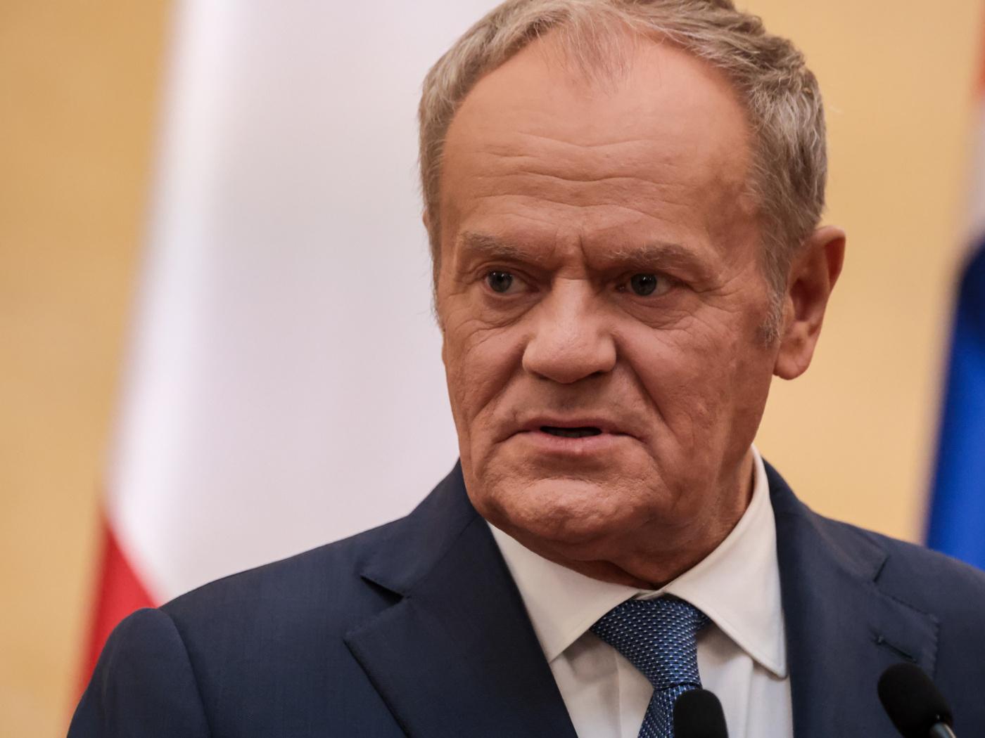 ARCHIV - Donald Tusk, Ministerpräsident von Polen. Foto: Dominika Zarzycka/SOPA Images via ZUMA Press Wire/dpa/Archivbild