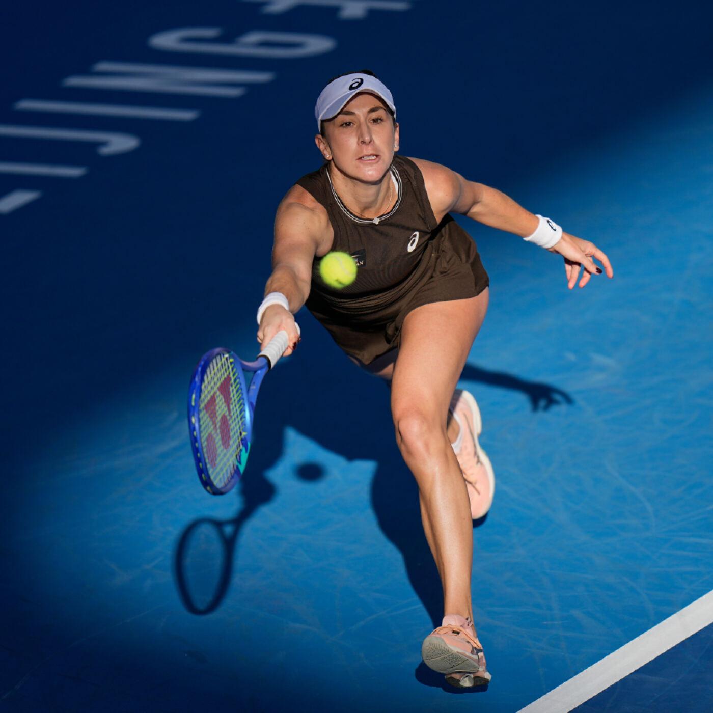 Belinda Bencic muss sich in Peking Ann Li geschlagen geben