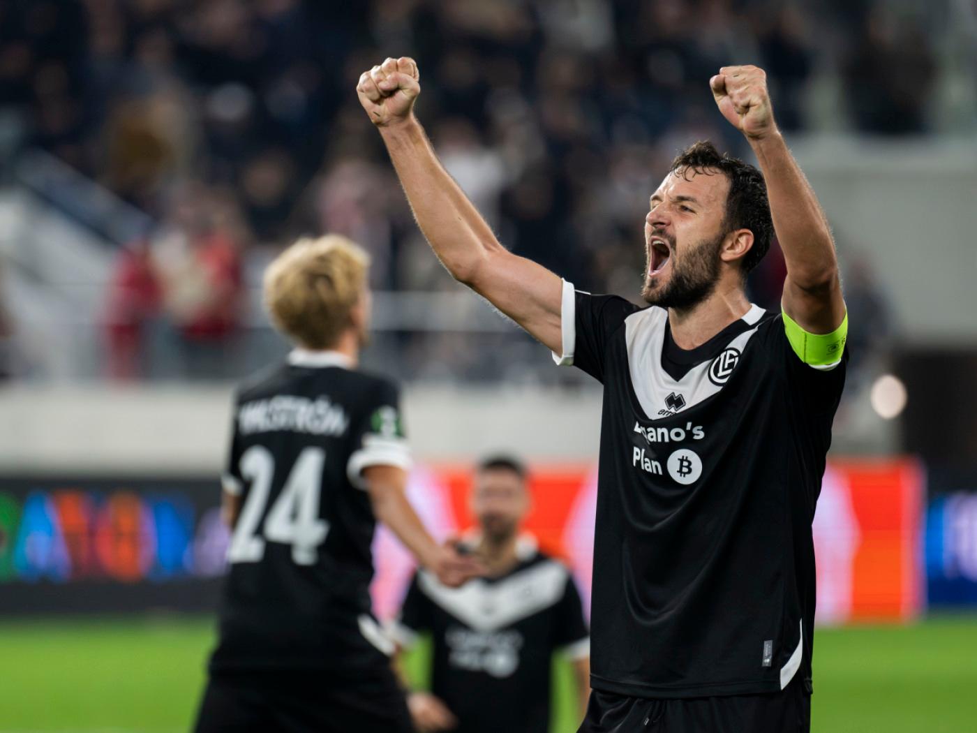 Luganos Captain Anto Grgic trifft per Penalty zum Sieg