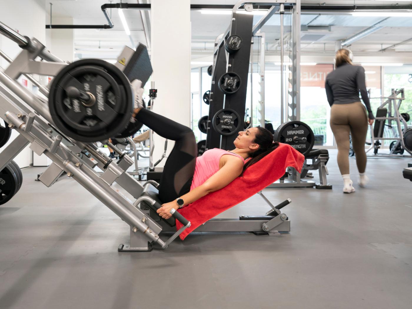 23 Prozent der Bevölkerung des Kantons St. Gallen sind gemäss einer Studie Mitglied in einem Fitnesscenter. (Archivbild)
