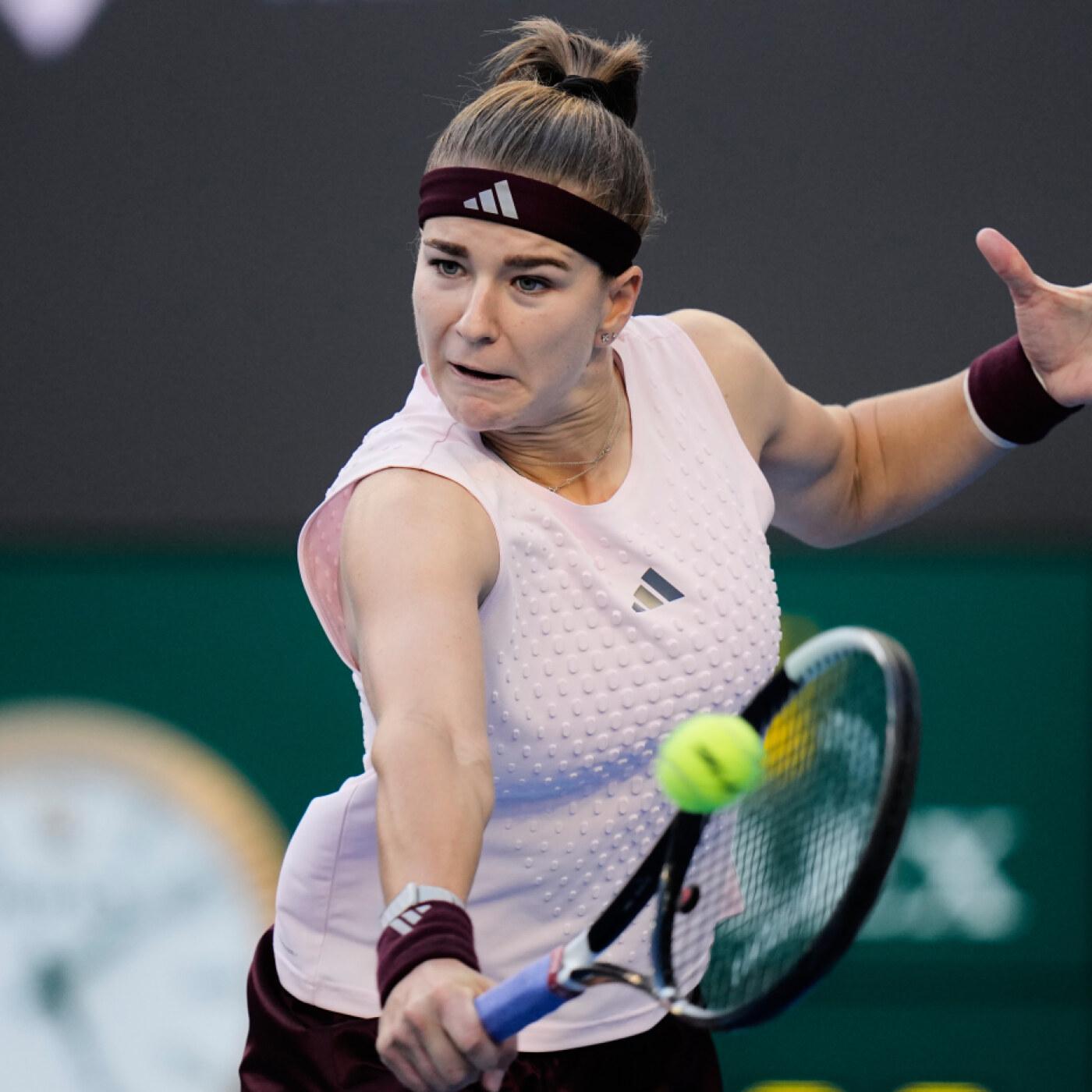 Wird erstmals bei den WTA Finals aufschlagen: Karolina Muchova