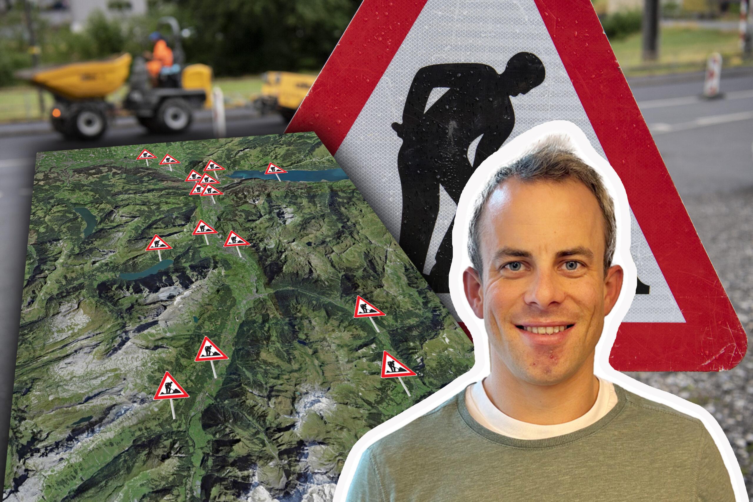 Zahlreiche Strassenbauprojekte des Kantons Glarus für 2027: Nicolas Kistler, Abteilungsleiter Tiefbau, erklärt die geplanten Strassenerneuerungen auf den Glarner Kantonsstrassen.