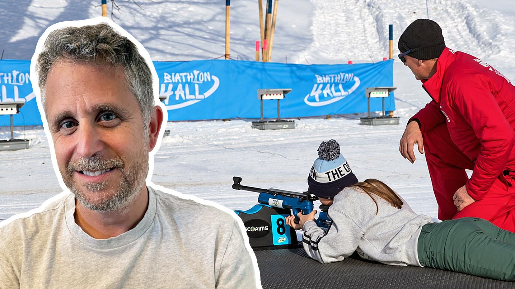 Treibende Kraft: Christian Zwahlen ermöglicht diesen Winter im Hüttenberg in Braunwald ein breites nordisches Angebot, wie etwa Biathlon.