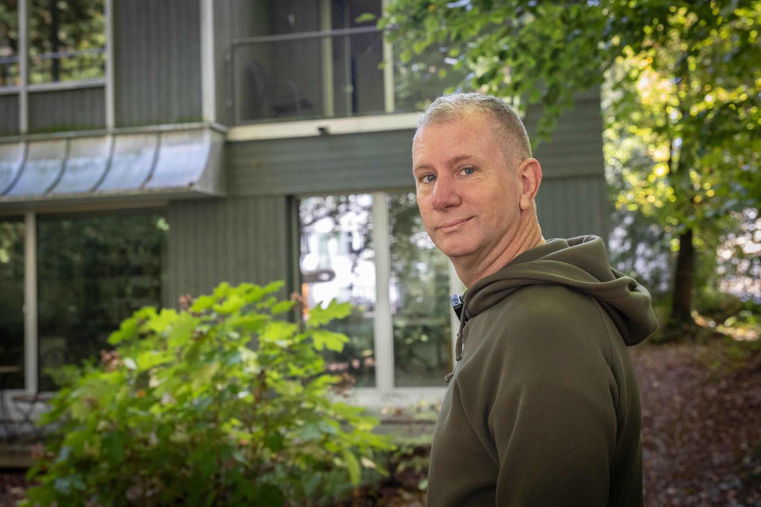 Rolf Kamm zeigt uns sein Zuhause im Park Freienstein. 
