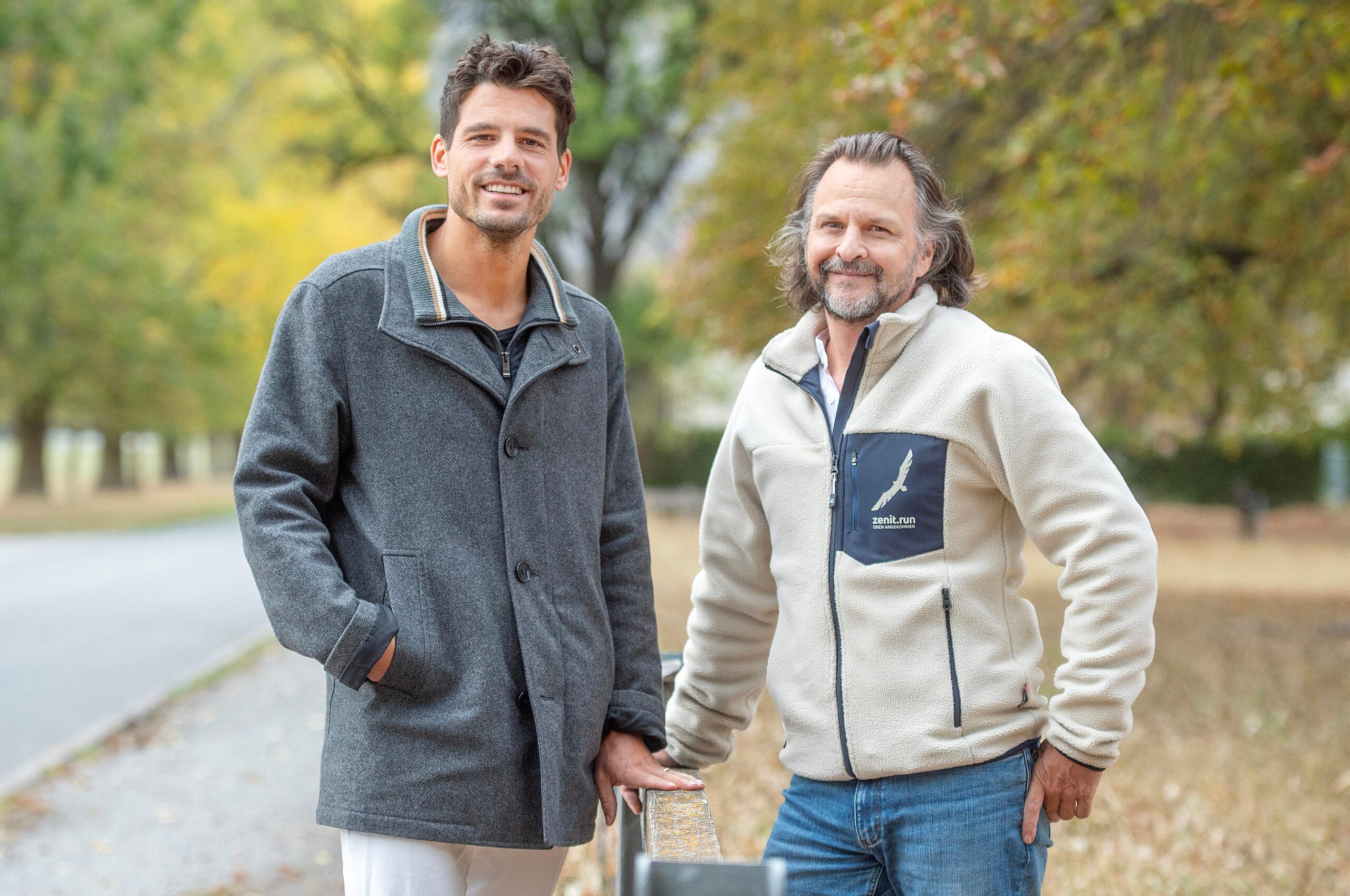 Bester Dinge: Thomas Häusermann (rechts) und Gian-Luca Michael prägen den Transviamala/Transruinaulta. 