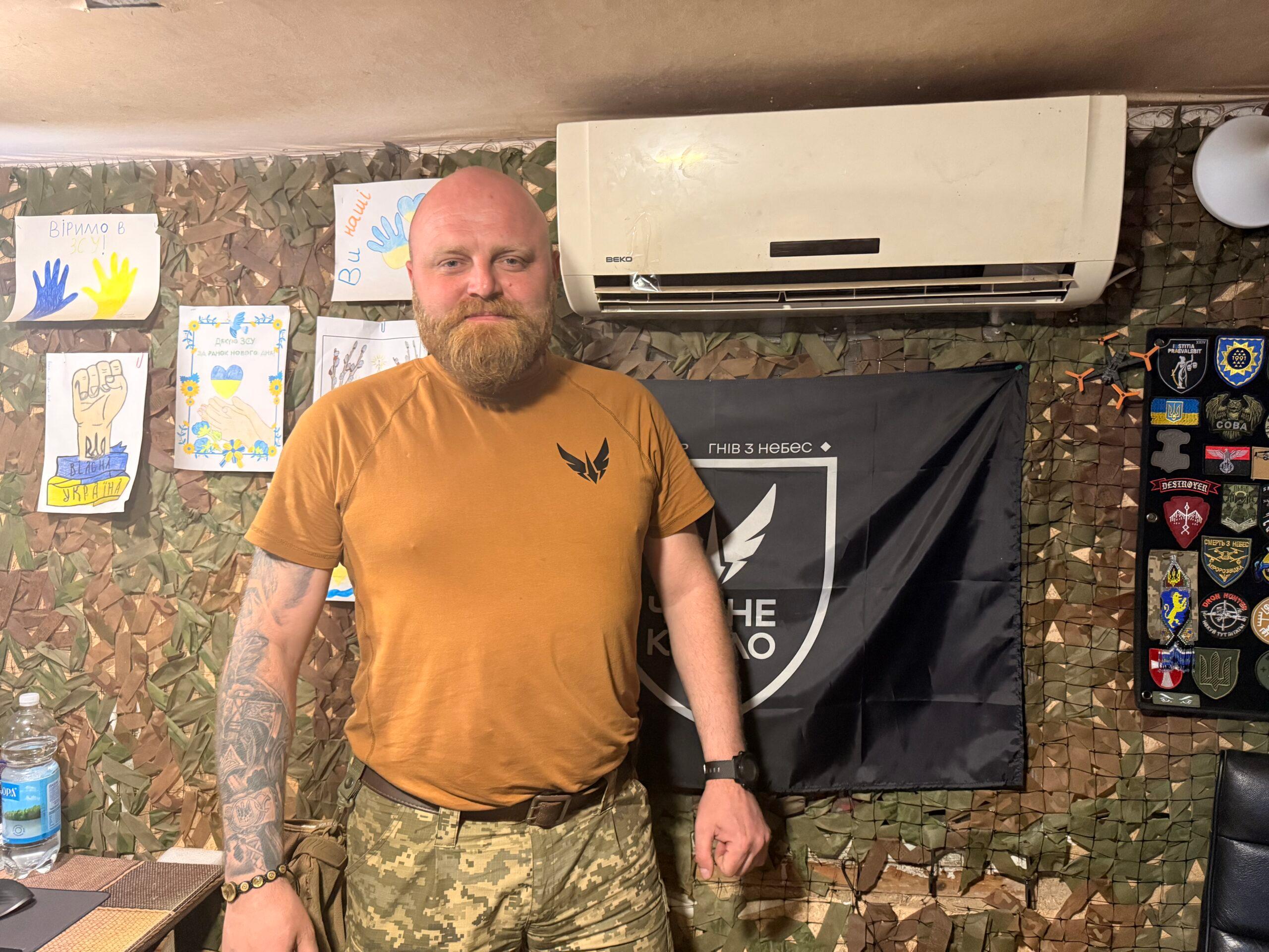 "Für manche bedeutet ein zerstörter Panzer einfach Punkte": Thor kommandiert eine Drohneneinheit in der Ostukraine.