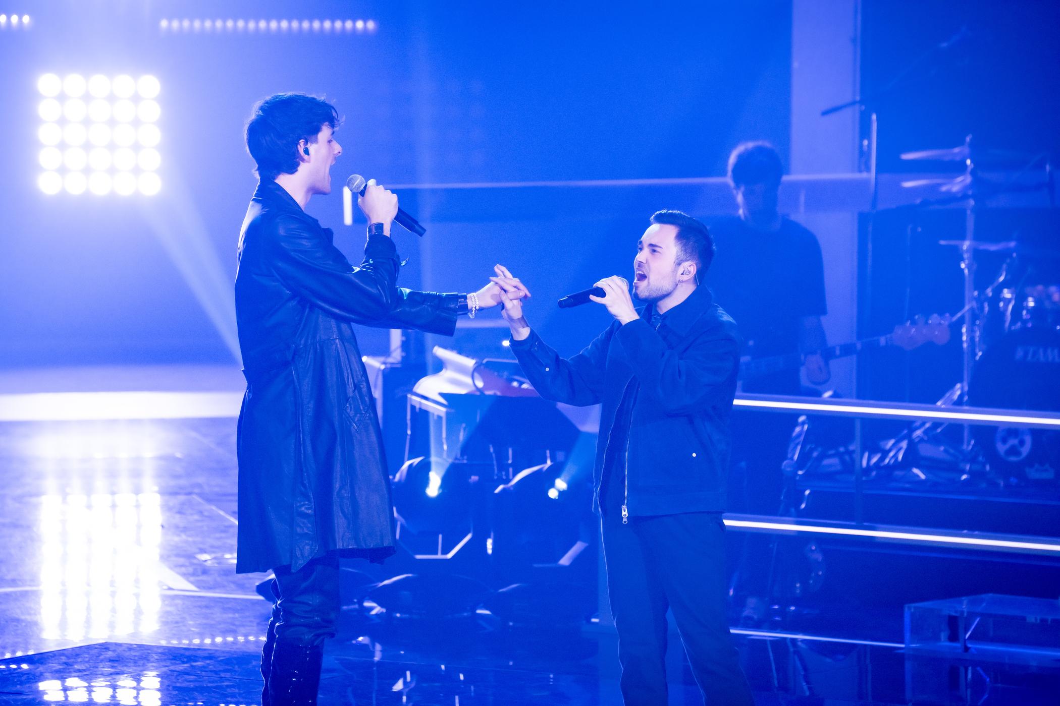 Janis und Joel waren in den "Blind-Auditions" beide ein Viererbuzzer.