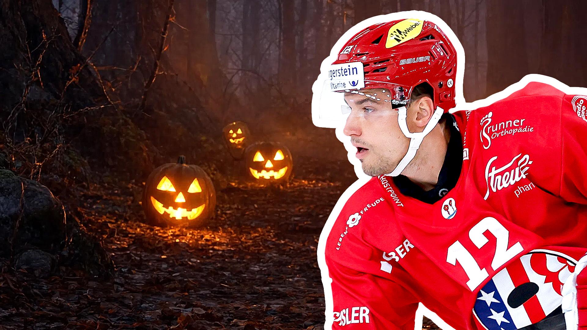 Rollenwechsel: Lakers-Stürmer Kevin Labanc tauscht an Halloween seine Hockeyausrüstung gegen ein Superheldenkostüm.