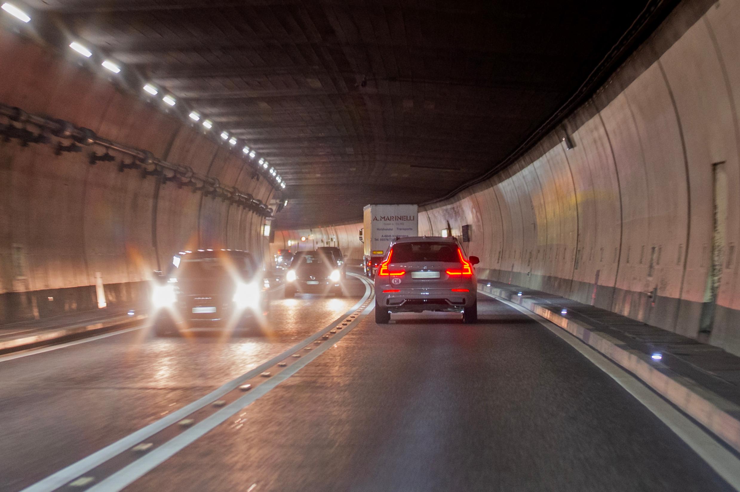 Der Isla-Bella-Tunnel: Die einspurige Strecke auf der N13 zwischen Reichenau und Rothenbrunnen führt oft zu Stau.