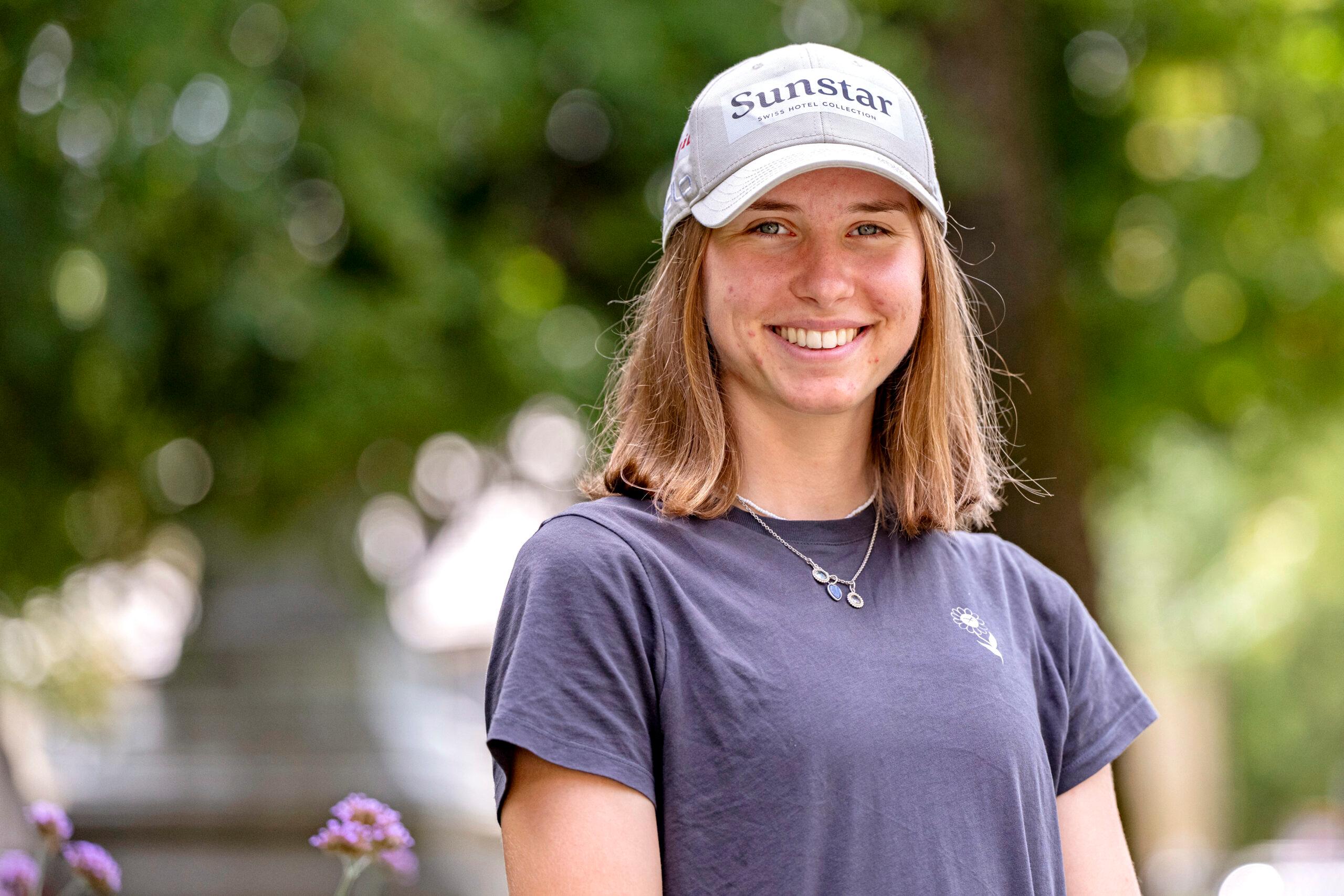 Anina Hutter: Die Trimmiserin – hier Mitte August in Chur – blickt auf die vergangenen zwei Jahre bei Nexetis zurück.