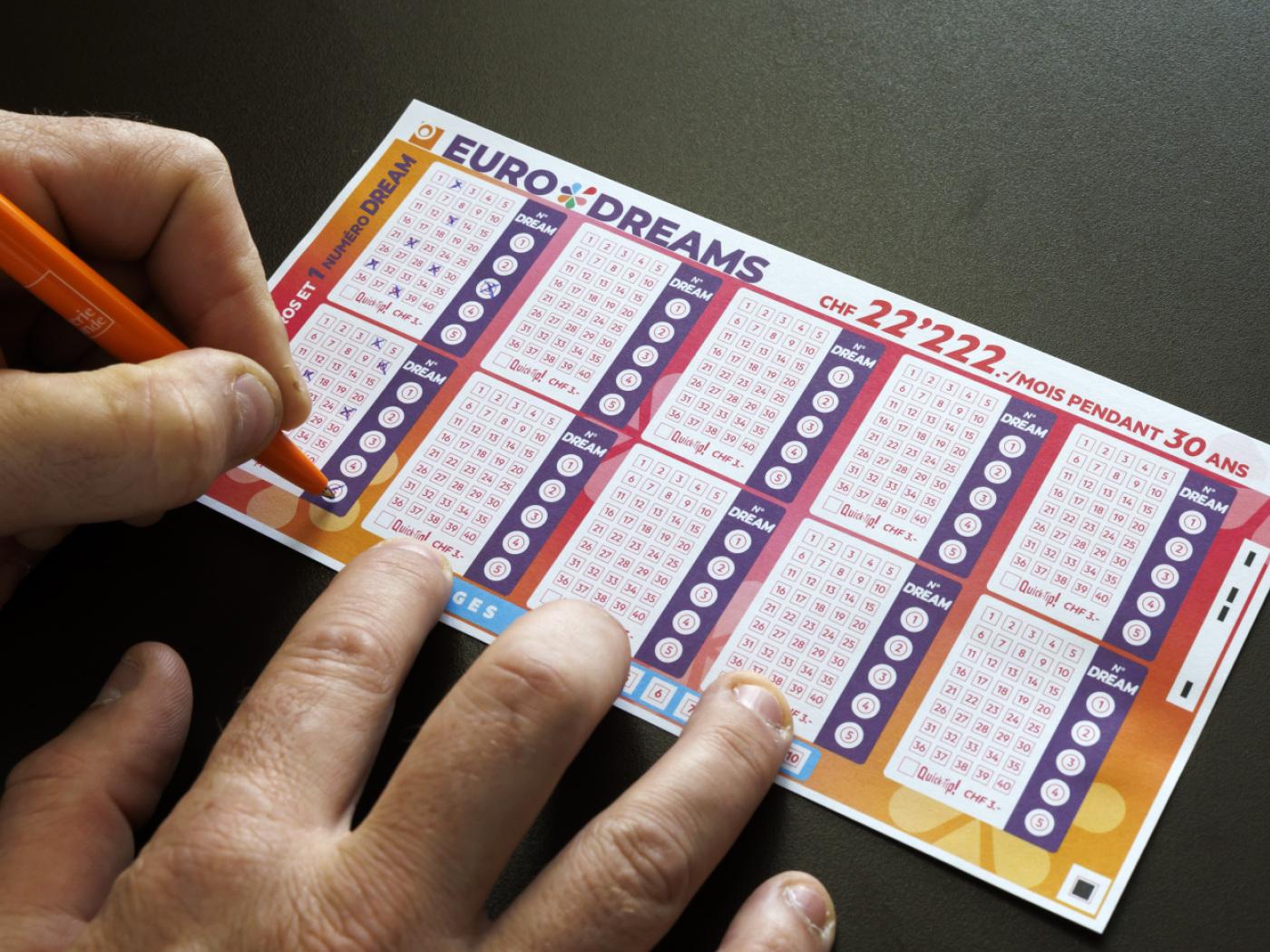 Der Eurodreams-Hauptgewinn vom Montag wurde in einem der acht europäischen Länder erzielt, die das Spiel anbieten - darunter ist auch die Schweiz. (Archivbild)