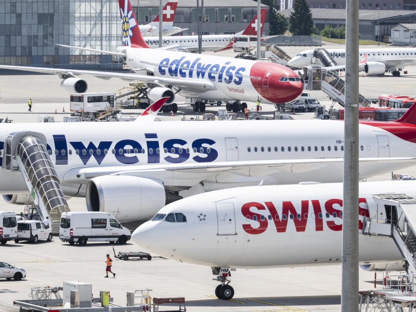 Die Schwesterairlines Swiss und Edelweiss kündigen neue Destinationen und häufigere Verbindungen an. (Archivbild)