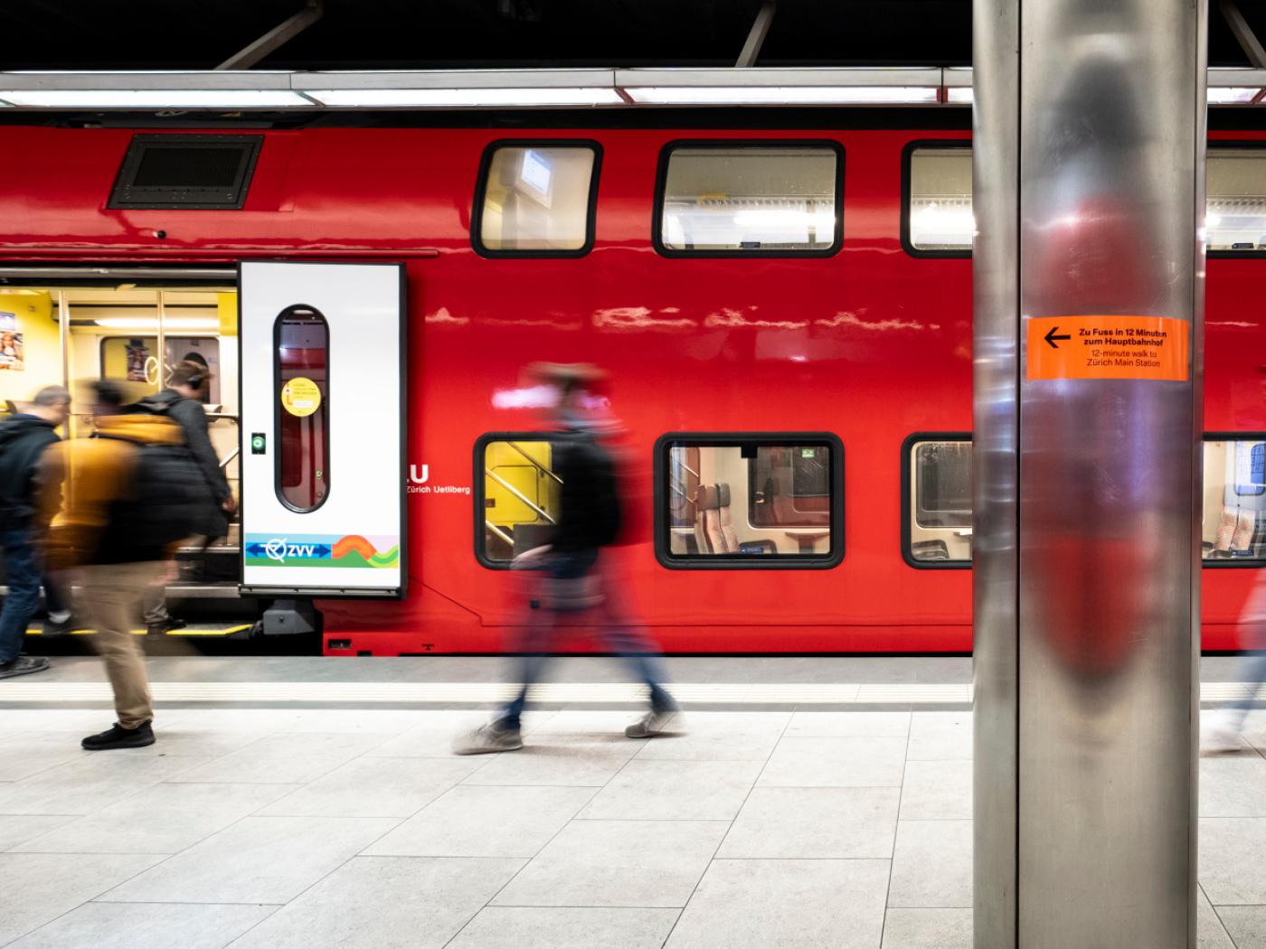 Die Sihltal Zürich Uetliberg Bahn soll mit moderner Technik zu einer digitalen S-Bahn werden. (Symbolbild)
