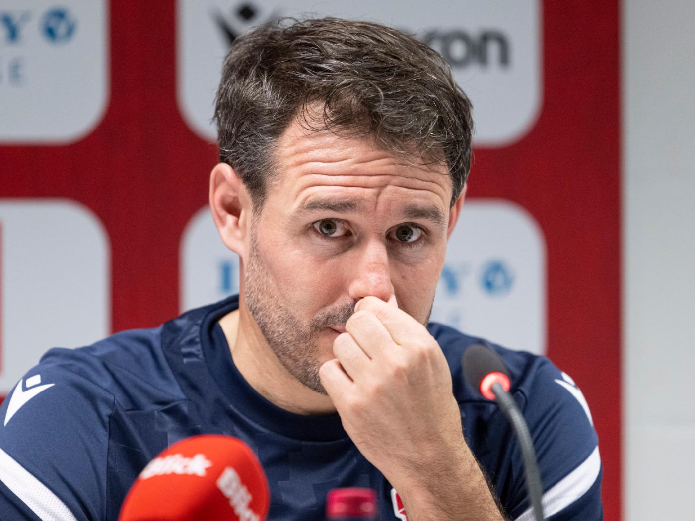 Sorgenfalten bei Thun-Trainer Gian-Luca Privitelli