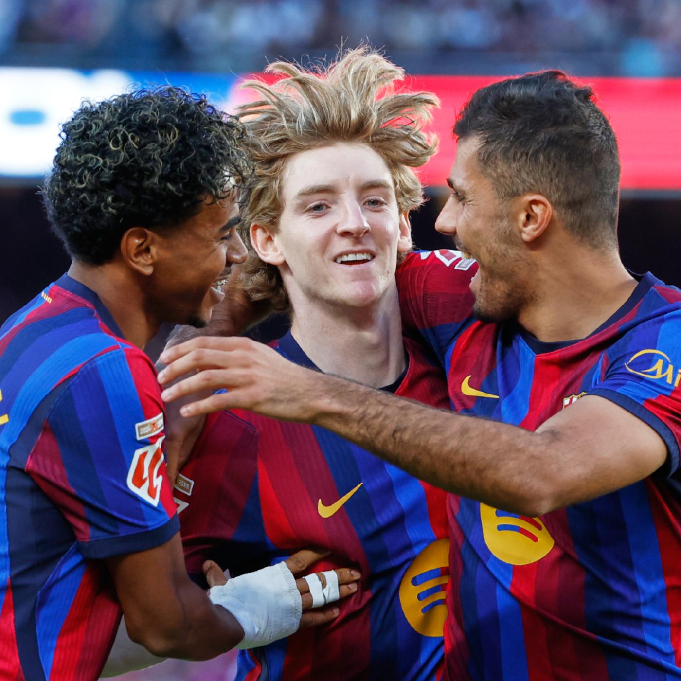 Anthony Gordon erzielte gegen Getafe das 1:0 von Barcelona