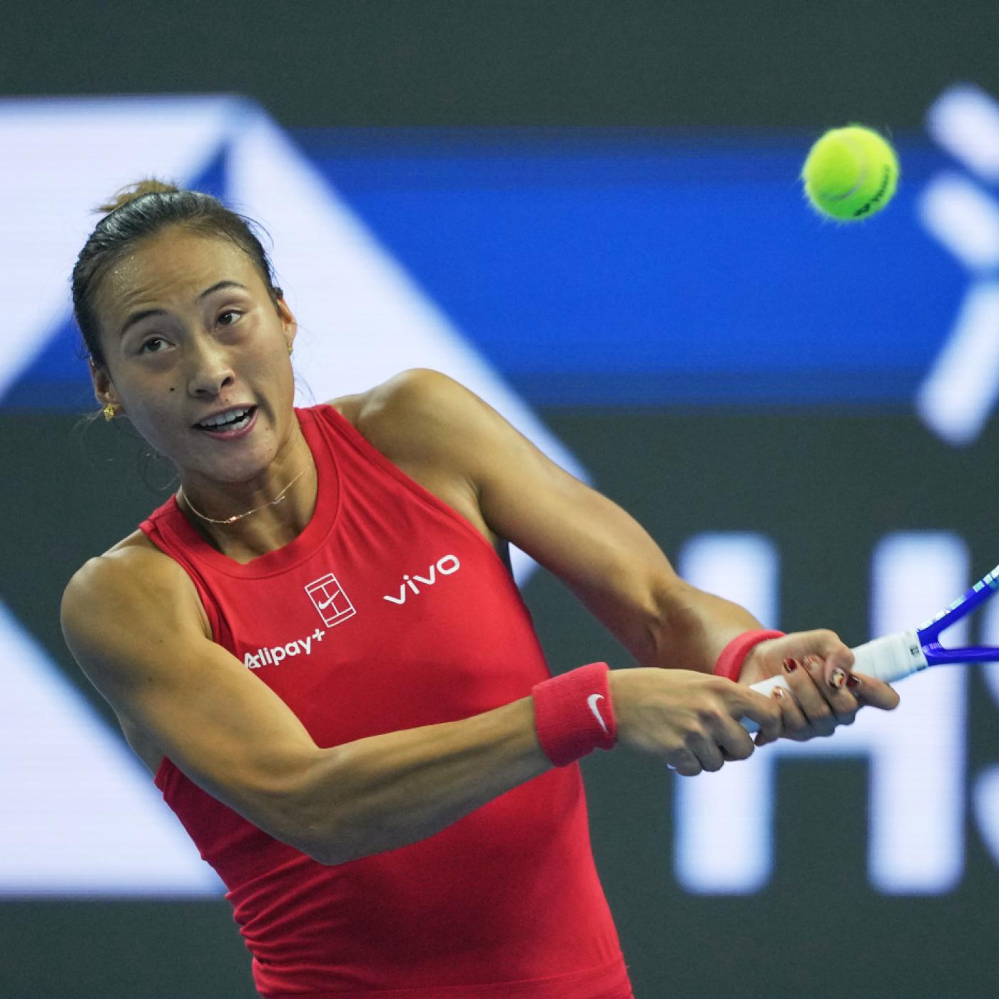 Zheng Qinwen feiert den zweitgrössten Erfolg ihrer Karriere