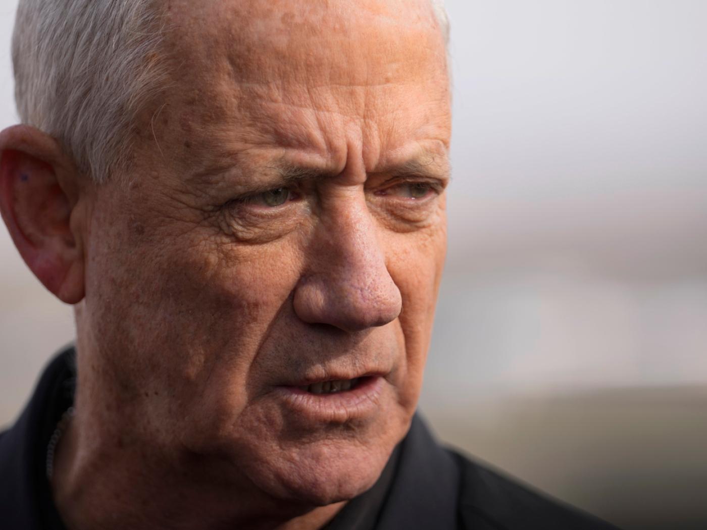 ARCHIV - Der israelische Politiker Benny Gantz. Foto: Matias Delacroix/AP/dpa