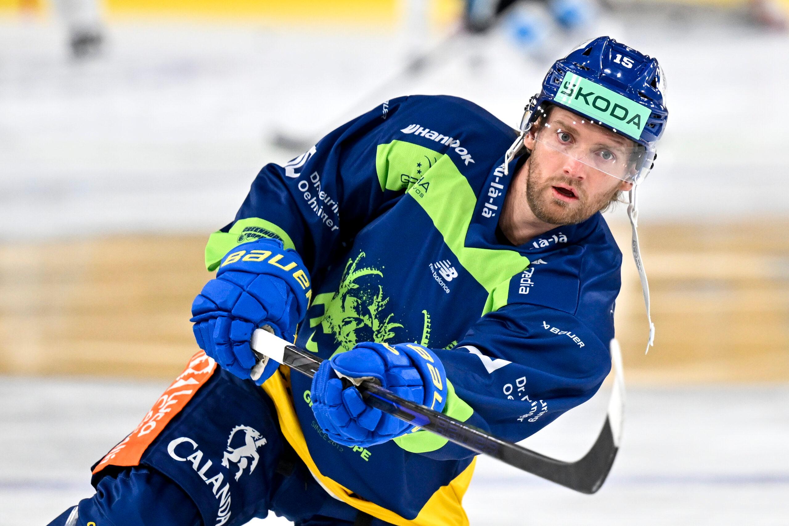 Sein letztes Warm up in dieser Saison: Simon Ryfors verletzt sich am 22. September schwer am rechten Knie – es war seine erste grosse Verletzung der Karriere.