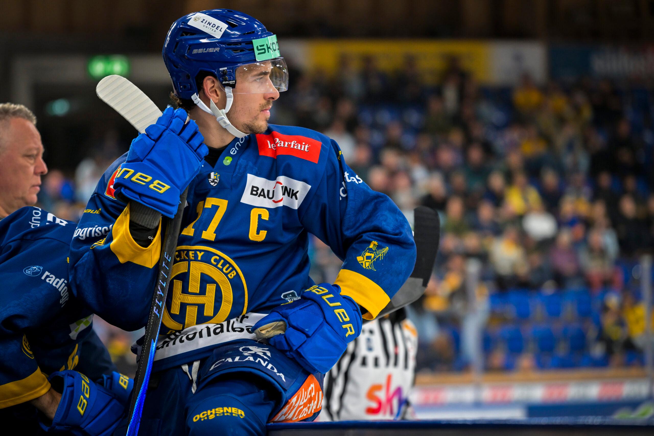 Als Neuzugang gleich Captain geworden: Ist das «Fueder» für Ken Jäger beim HCD überladen worden?