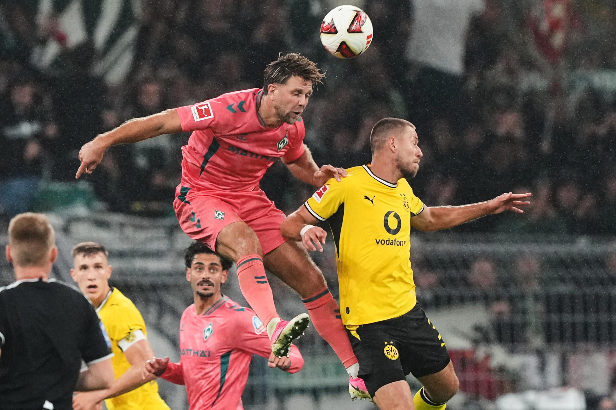 Füllkrug und Bremen sind erneut im Signal Iduna Park zu Gast.