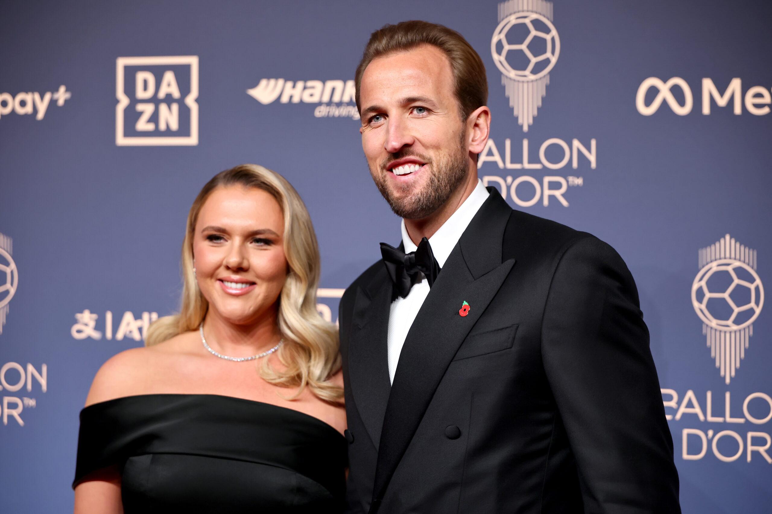 Harry Kane und seine Frau Katie beim Ballon d'Or 2026.