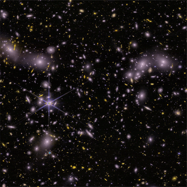 Karte des Universums