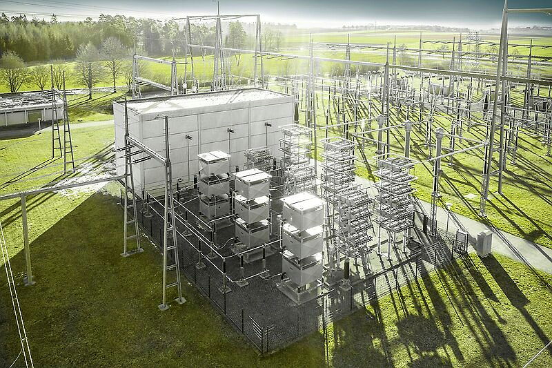 Kompensationsanlage Umspannwerk Oberjettingen